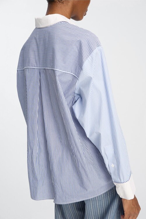 Munthe Blauwe Buxilima Blouse