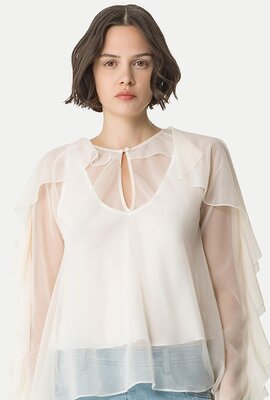 Forte_Forte Creme Blouse