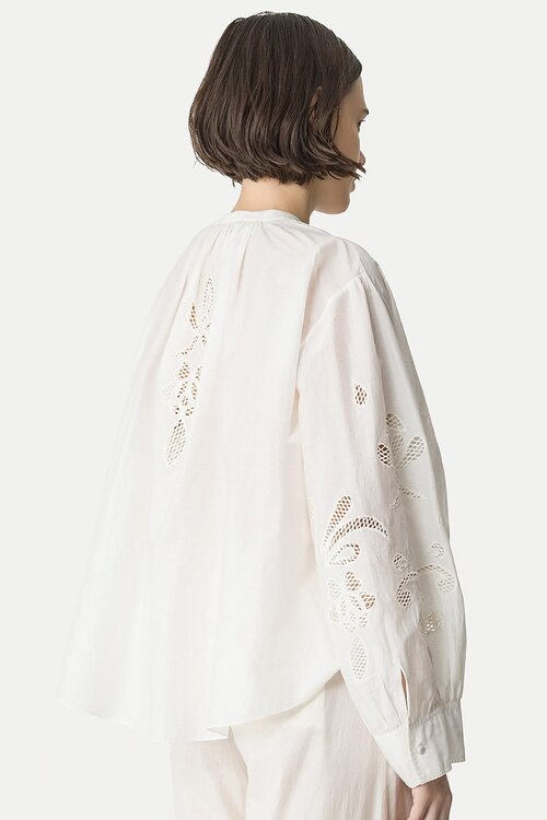 Forte_Forte Off White Blouse