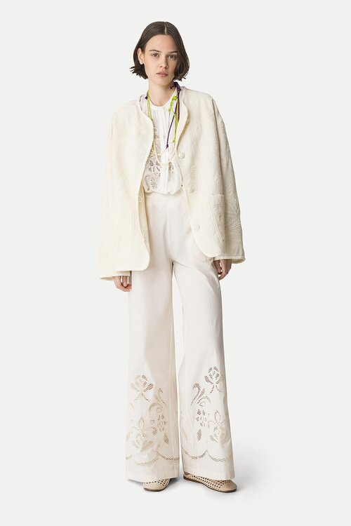 Forte_Forte Off White Blouse