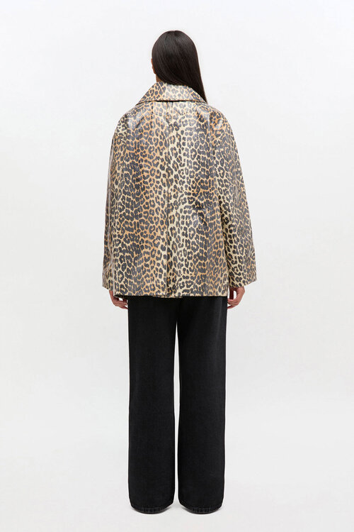 Ganni Leopard Jacket