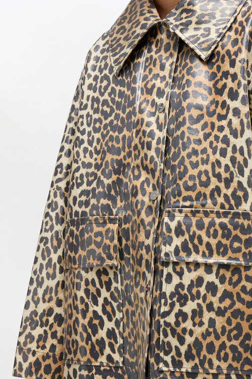 Ganni Leopard Jacket