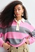 Essentiel Antwerp Pink Stripe Polo
