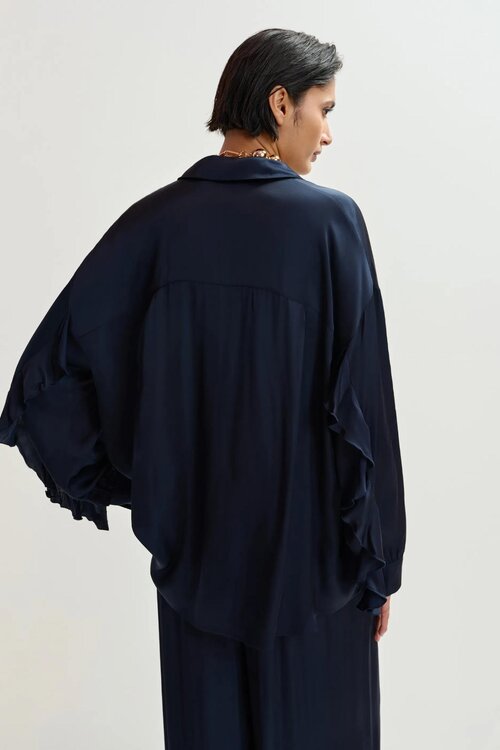 Essentiel Antwerp Donkerblauw Blouse