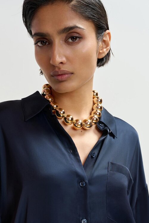 Essentiel Antwerp Donkerblauw Blouse