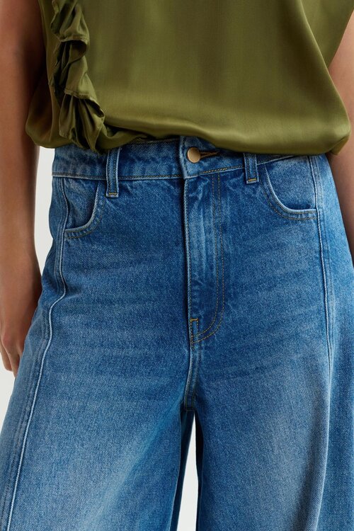 Essentiel Antwerp Blauwe Jeans Wide Leg