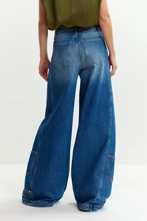 Essentiel Antwerp Blauwe Jeans Wide Leg