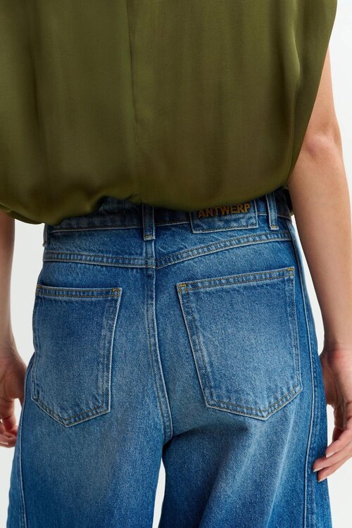 Essentiel Antwerp Blauwe Jeans Wide Leg