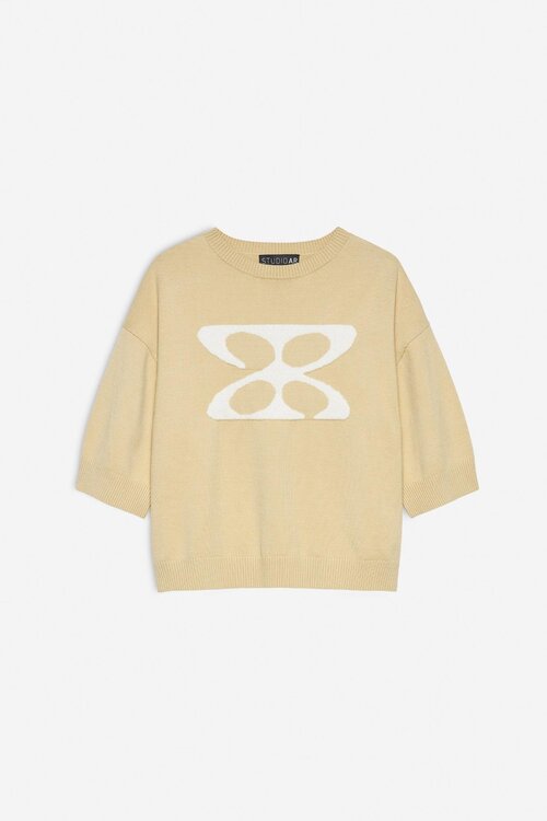 Studio AR by Arma Creme Isidre Viscose Knit