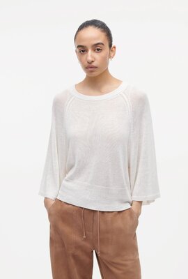 Studio AR by Arma Off White Msrisol Linnen Knit