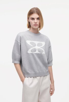 Studio AR by Arma Grijze Isidre Viscose Knit