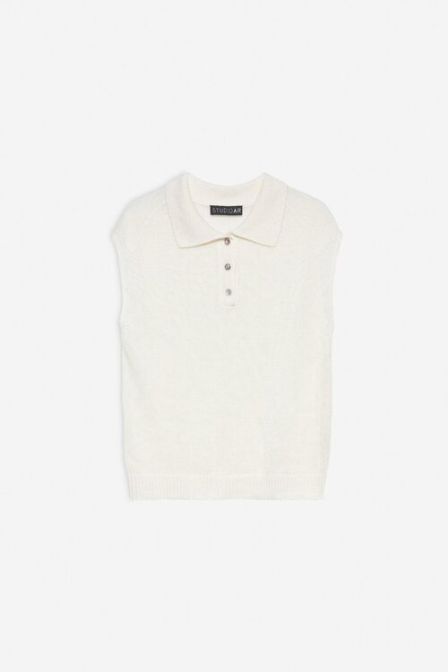 Studio AR by Arma Ecru Paloma Linnen Knit