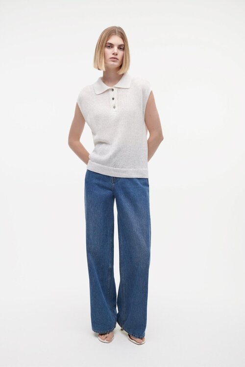 Studio AR by Arma Ecru Paloma Linnen Knit