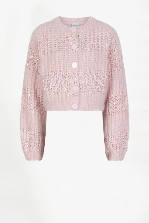 Dante 6 Rose Juna Stripe Cardigan