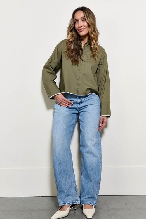 Coco Y Maria Khaki Blouse
