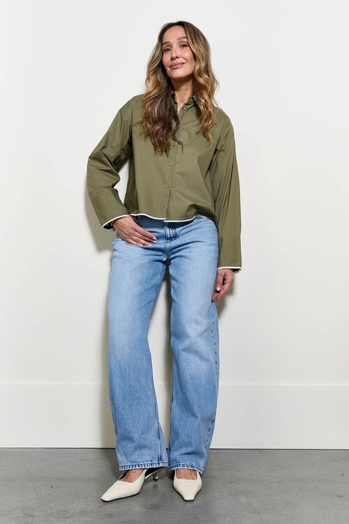 Coco Y Maria Khaki Blouse