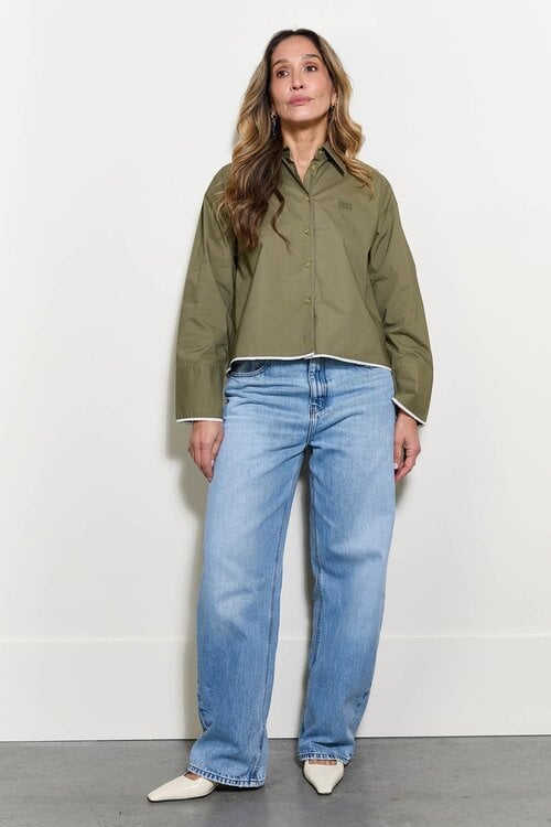 Coco Y Maria Khaki Blouse