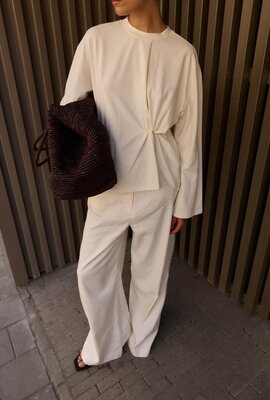 Club L'avenir Off White Blouse