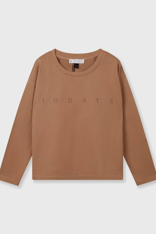 10Days Fudge clean sweater logo