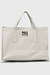 10Days Ecru canvas shopper