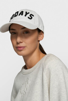10Days Ecru cotton cap logo