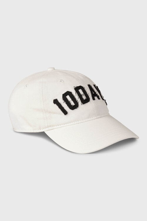 10Days Ecru cotton cap logo