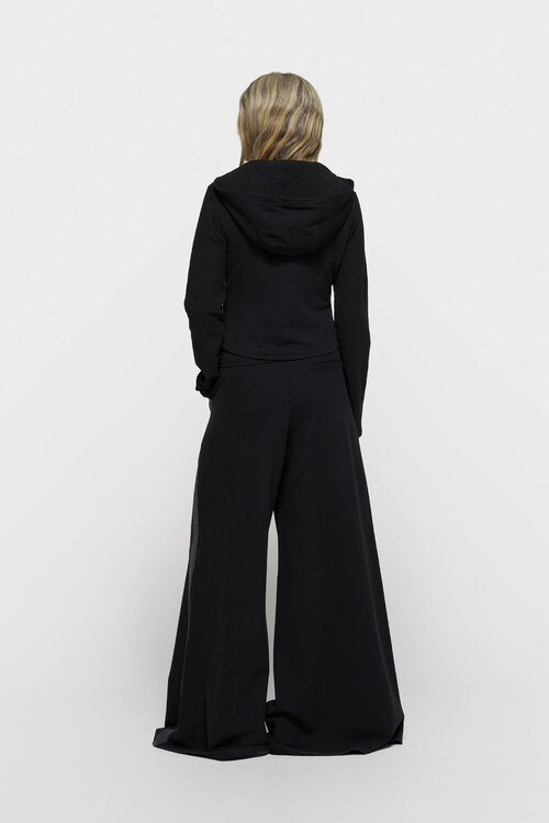 10Days Black super wide leg jogger
