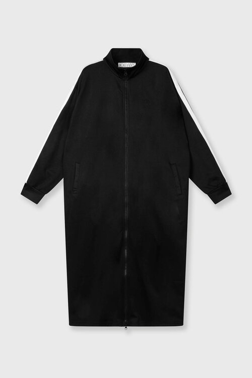 10Days Black long track jacket