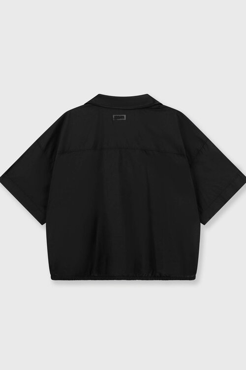 10Days Black oversized blouse jacket