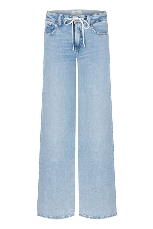 Cambio Lichtblauwe Baggy Jeans