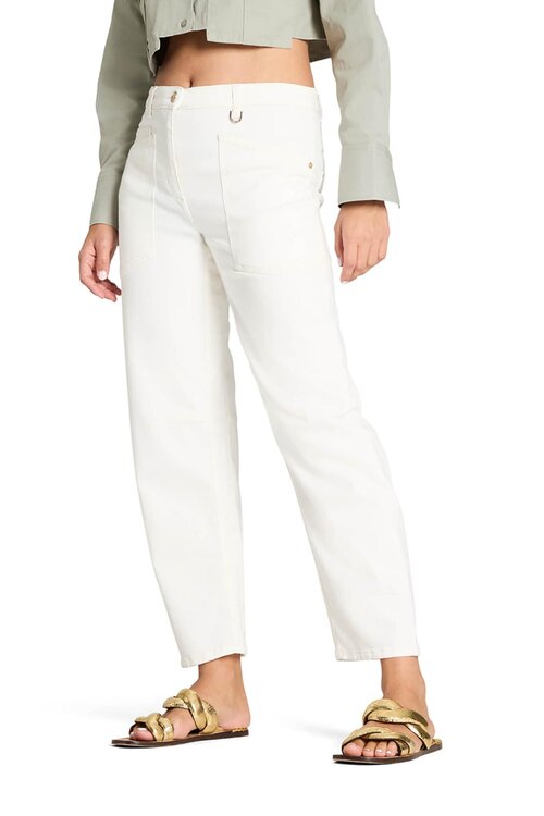 Cambio Off White Ocean Jeans