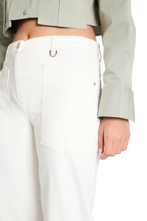 Cambio Off White Ocean Jeans