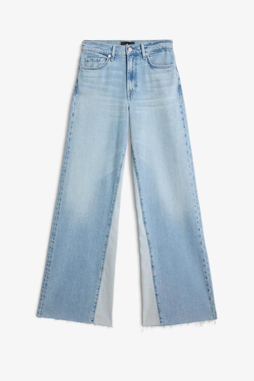 7 For All Mankind Light Blue Panel Lotta Seabreeze