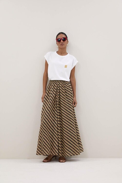 By Bar Witte Tobi Flame Logo Top