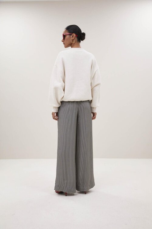 By Bar Sand Bibi Lucky Patchwork Sweater