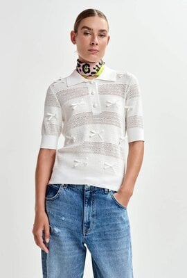 Essentiel Antwerp Off White Polo