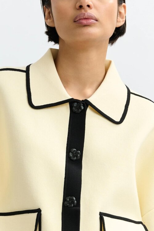 Essentiel Antwerp Off White Vest