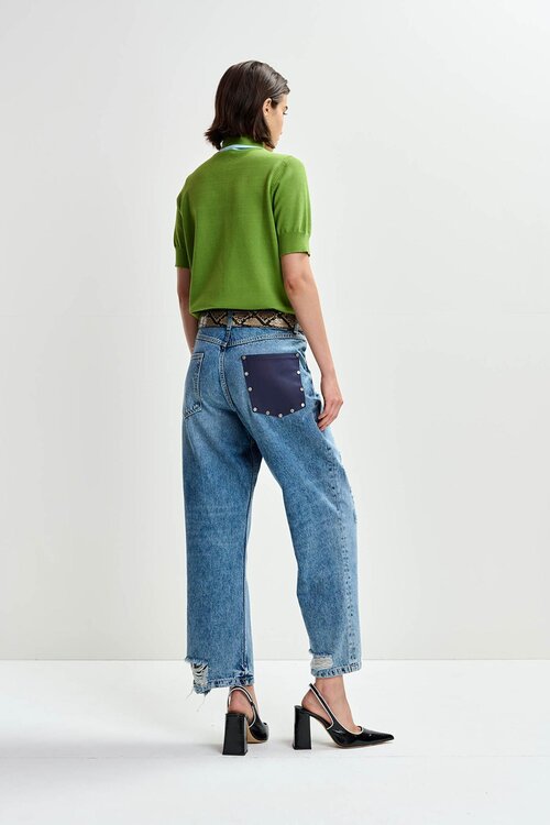 Essentiel Antwerp Denim Blue Jeans Destroyed