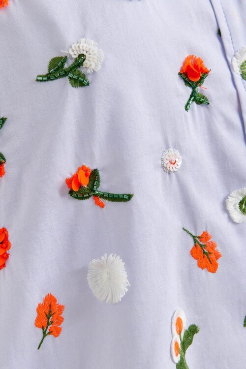 Essentiel Antwerp Lichtblauwe Blouse