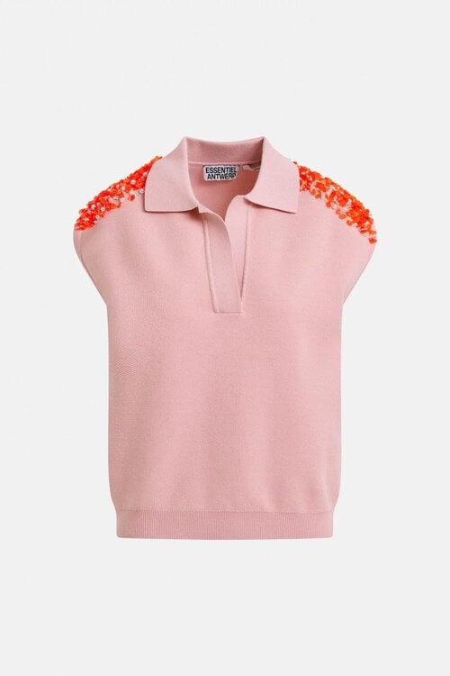 Essentiel Antwerp Roze Polo