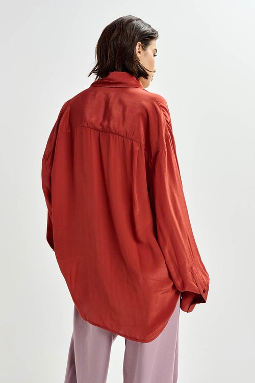 Essentiel Antwerp Red Blouse