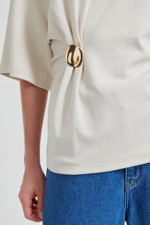 Second Female Beige Enora T-shirt