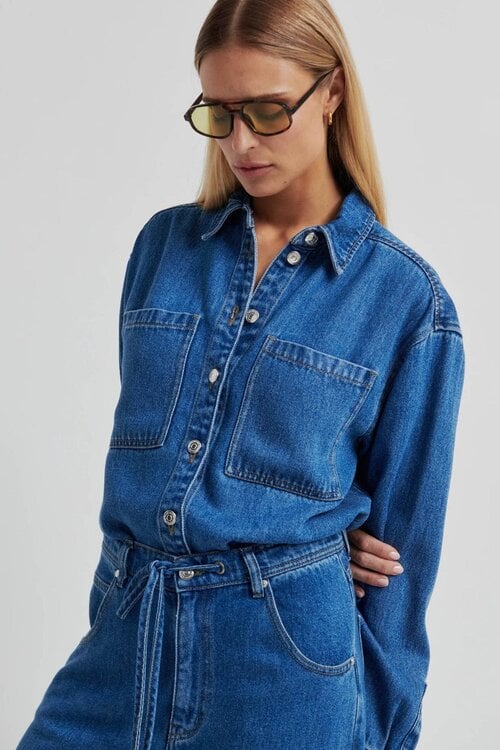 Second Female Indigo Irvina Shirt