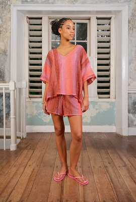 Sea Me Happy Sunset Blouse