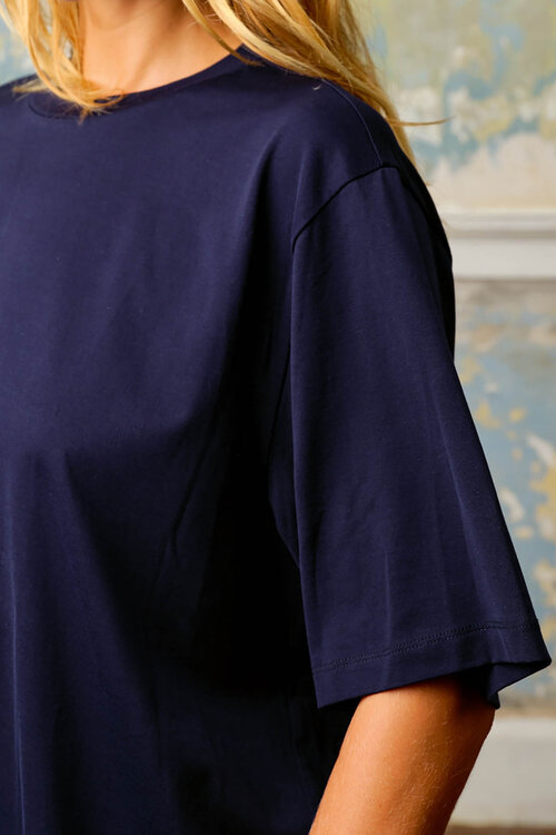 Sea Me Happy Dark Blue T-shirt