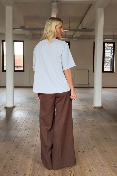 Sea Me Happy Lichtgrijs T-shirt