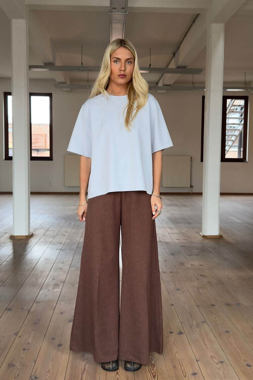 Sea Me Happy Lichtgrijs T-shirt