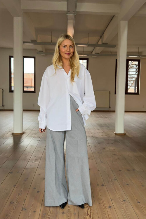 Sea Me Happy White Blouse