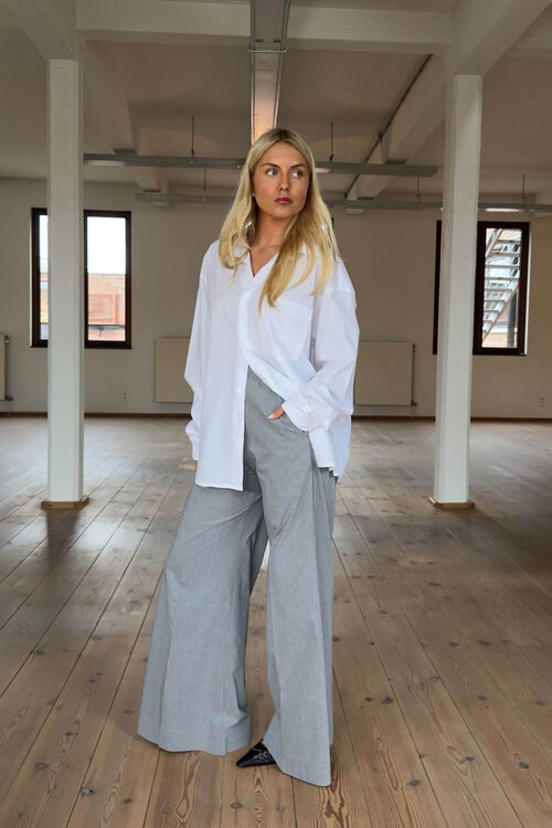 Sea Me Happy White Blouse