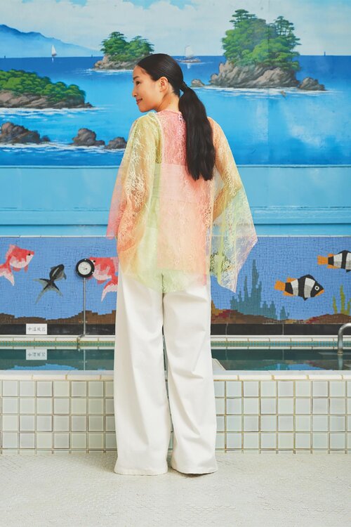 Sea Me Happy White Jeans